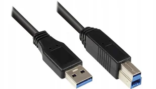 AmazonBasics kabel USB 3.0 złącze typu A na B, 1,8 m - Kable USB - miniaturka - grafika 2
