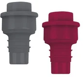 Pozostałe akcesoria barmańskie - Kikkerland ba26b-A korek do butelek, odpowietrzania, 2-częściowy zestaw BA26B-A - miniaturka - grafika 1