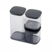 Pojemniki kuchenne - Joseph Joseph JJ Zestaw 3 pojemników do przechowywania Podium ODBIERZ RABAT 5% NA PIERWSZE ZAKUPY 81072 [9233035] - miniaturka - grafika 1