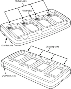 Honeywell Adapter do ładowarki  COMMON QUAD CHARGER EU KIT COMMON-QC-2 COMMON-QC-2 - Akcesoria fotograficzne - miniaturka - grafika 2