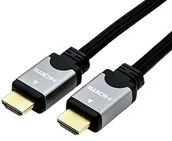 Kable - Rotronic Roline HDMI High Speed Cable with Ethernet, ST-ST, czarny/srebrny, 1,5 m 11.04.5856 - miniaturka - grafika 1