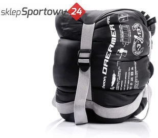 Meteor ŚPIWÓR DREAMER PRO ZAMEK PRAWY CZARN - Śpiwory - miniaturka - grafika 8