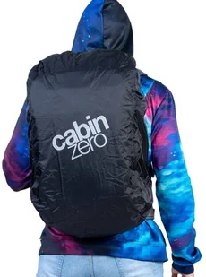 CabinZero Pokrowiec na plecak Rain Cover absolute black AX021201 - Plecaki - miniaturka - grafika 8