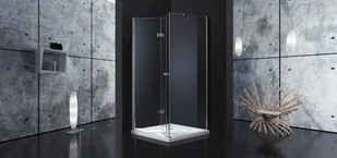 Atrium Liri 100x100 VP310+VS100 - Kabiny prysznicowe - miniaturka - grafika 2