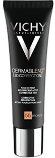 Vichy Dermablend 3D Correction podkład korygująco-wygładzający SPF 25 odcień 55 Bronze 30 ml - Podkłady do twarzy - miniaturka - grafika 2