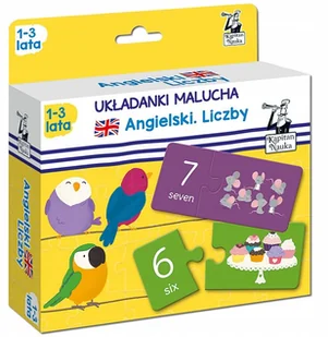 Edgard (B) UKŁADANKI MALUCHA ANGIELSKI LICZBY KAPITAN NAUKA - Układanki dla dzieci - miniaturka - grafika 3