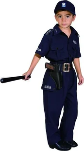 GREGOR Strój Policjant 6936065495076 - Stroje karnawałowe - miniaturka - grafika 3