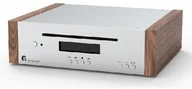 Odtwarzacze CD - Pro-Ject CD Box DS2 Srebrny + Walnut - miniaturka - grafika 1