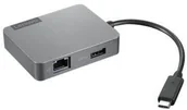 Huby USB - Lenovo USB-C Travel Gen2 - hub USB hub - Szary GX91A34575 - miniaturka - grafika 1