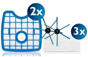 Philips zestaw Do odkurzacza FC8074/01 - Akcesoria do odkurzaczy - miniaturka - grafika 5