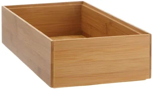 Zeller ZELLER POJEMNIK ORGANIZER NA DROBIAZGI 15 X 30 X 7 CM DREWNO BUKOWE 13333 - Pojemniki łazienkowe - miniaturka - grafika 2