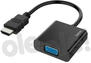 Hama Adapter HDMI VGA/Jack 3.5mm - Adaptery i przejściówki - miniaturka - grafika 4