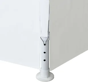 vidaXL Namiot imprezowy, 3 x 3 m, biały 45096 - Pawilony ogrodowe - miniaturka - grafika 8