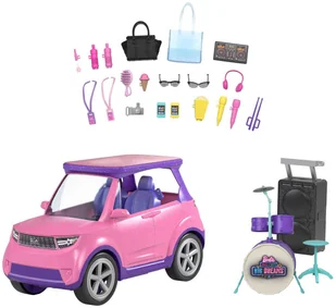 Mattel Barbie Big City Big Dreams Auto koncertowa scena - Lalki dla dziewczynek - miniaturka - grafika 2