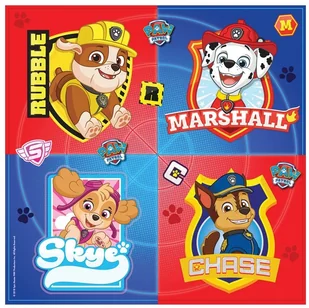 Amscan Serwetki Psi Patrol 2018, 33 cm 16 szt. 9903819 - Urodziny dziecka - miniaturka - grafika 2