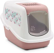 Kuwety dla kotów - Savic Nestor Impression "Flamingo" kuweta dla kota - Kuweta "Flamingo" + 2 filtry + 12 worków - miniaturka - grafika 1