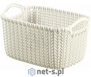 Curver Koszyk prostokątny Knit XS kremowy - Pudła i pojemniki do przechowywania - miniaturka - grafika 5