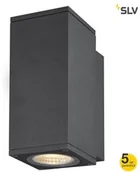 Lampy ogrodowe - Spotline Slv ENOLA SQUARE S single lampa ścienna LED zewnętrzna CCT 3000/4000K 1003416 1003416/SLV - miniaturka - grafika 1