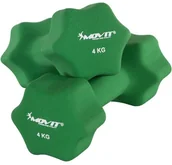 Hantle i ciężarki - Movit ZESTAW 2x HANTLE NEOPRENOWE 4 KG CIĘŻARKI 20040396 - miniaturka - grafika 1