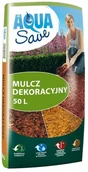 Ziemia ogrodowa - Zrębki dekoracyjne Aqua Save brązowe 50 l - miniaturka - grafika 1