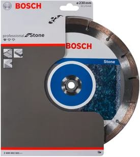 Bosch Diamentowa tarcza tnąca Professional for Stone 230 x 22 23 x 2 3 x 10 mm 2608602601 Średnica 230 mm Średnica wewnętrzna 22.23 mm 1 szt - Tarcze do pił - miniaturka - grafika 2