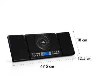 Auna Wallie Czarny (MG3-Wallie BK) - Wieże - miniaturka - grafika 10