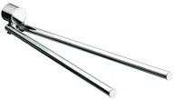 Wieszaki łazienkowe - Emco 455000146 wieszak na ręczniki Rondo 2 2-ramienna, obrotowy, 464 MM, chromowany 455000146 - miniaturka - grafika 1