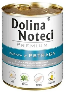 Dolina Noteci Premium Pies Pstrąg puszka 800g - Mokra karma dla psów - miniaturka - grafika 3