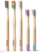 Szczoteczki do zębów - Kumpan Rodzinne opakowanie szczoteczek do zębów z bambusa 4+1 gratis - miniaturka - grafika 1