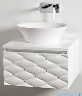 Sanitti Sei umywalka nablatowa 50x35 cm biały mat SEI-50-BM - Umywalki - miniaturka - grafika 5