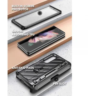 Supcase UNICORN BEETLE PRO GALAXY Z FOLD 3 BLACK 18018194 - Etui i futerały do telefonów - miniaturka - grafika 5