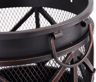 Lund PALENISKO OGRODOWE STALOWE DEKORACYJNE KOKSOWNIK 42CM Lund 99702 - Paleniska ogrodowe - miniaturka - grafika 4