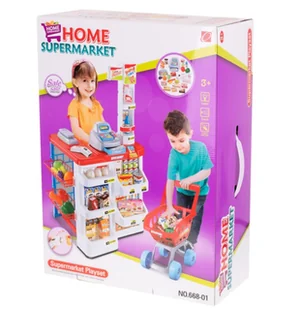 Kasa fiskalna sklep wózek + akcesoria KX7299 - Zabawy w naśladowanie dorosłych Kasa fiskalna sklep wózek + akcesoria KX7299 - Zabawy w naśladowanie dorosłych - miniaturka - grafika 10