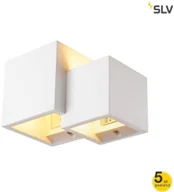 Lampy ścienne - Spotline SLV PLASTRA WL CUBES wewnętrzna oprawa ścienna natynkowa QT14 biała 1004733 - miniaturka - grafika 1