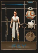 Wyposażenie pokoiku dziecięcego - Obraz Komar Star Wars Toy Rey WB182 WB182 - miniaturka - grafika 1