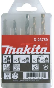 Makita zestaw Economy uchwyt narzędziowy 1/4 5 sztuk D-23759 - Wiertła - miniaturka - grafika 2