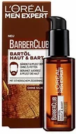 Kosmetyki i akcesoria do pielęgnacji brody - L'Oréal Men Expert L'Oreal Men Expert Barber Club Olejek do brody, Zdrowy wzrost brody, schludny i delikatny styl bez swędzenia, z olejem z drzewa cedrowego (1 x 30 ml) A9397702 - miniaturka - grafika 1