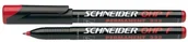 Foliopisy - Schneider uniwersalnym marker Maxx 222 Permanent f, 0,7 MM, Cap wyłączania ink, wielokrotnego napełniania, czerwony 112202 - miniaturka - grafika 1