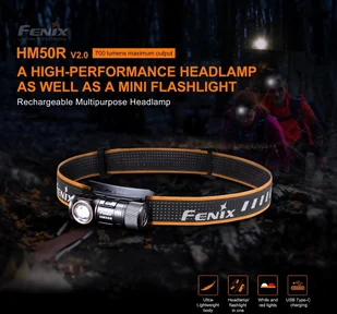 Fenix Latarka diodowa HM50R V2.0 czołówka 039-490 - Latarki - miniaturka - grafika 6