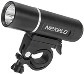 Lampki rowerowe - Nexelo Lampa przednia bateryjna 2-fun. 1-dioda 3W wodoodporna (L177046) - miniaturka - grafika 1