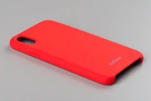 moVear Etui silikon iPhone Xs moVear silkyCase Czerwony A0IXSCSC0RECRE - Etui i futerały do telefonów - miniaturka - grafika 9