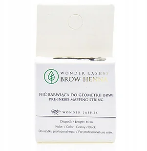 Brow Henna nić barwiąca do geometrii brwi 10m - Akcesoria i kosmetyki do stylizacji brwi - miniaturka - grafika 10