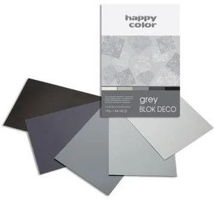 Happy Color Blok Deco Grey - Szkolne artykuły papiernicze - miniaturka - grafika 5