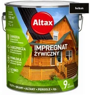 Farby i impregnaty do drewna - Altax impregnat $16ywiczny, heban, 9l - miniaturka - grafika 1