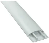 Inne akcesoria elektryczne - Listwa półokrągła AKS Zielonka LPO 15 x 50 mm biała - miniaturka - grafika 1