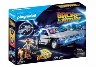 Playmobil Zestaw figurek Powrót do przyszłości DeLorean 70317 70317 - Figurki dla dzieci - miniaturka - grafika 3