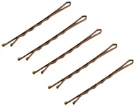 Pozostałe akcesoria fryzjerskie - ACTIVESHOP WSUWKI FRYZJERSKIE DO WŁOSÓW 120 SZT E-57 5,6CM ZŁOTE - miniaturka - grafika 1