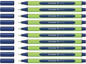 Cienkopisy - Schneider cienkopisy Line-Up, 0,4 mm, mystic-blue, 10 sztuk w opakowaniu 191023 - miniaturka - grafika 1