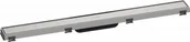 Odpływy liniowe - HANSGROHE 56038800 RainDrain Match Element zewnętrzny odpływu 80 cm ze stelażem o regulowanej wysokości stal szlachetna szczotkowana - miniaturka - grafika 1