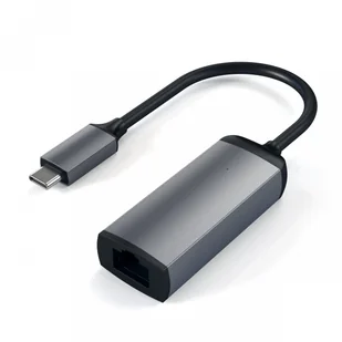 Satechi Satechi Ethernet USB-C Adapter Space Gray ST-TCENM - Adaptery i przejściówki - miniaturka - grafika 2